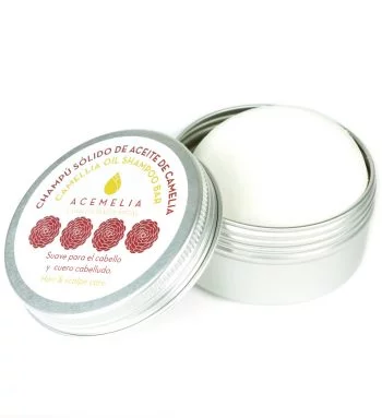 Champú sólido de aceite de camelia