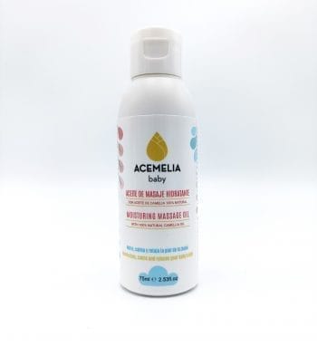 Moisturizing massage oil for babies