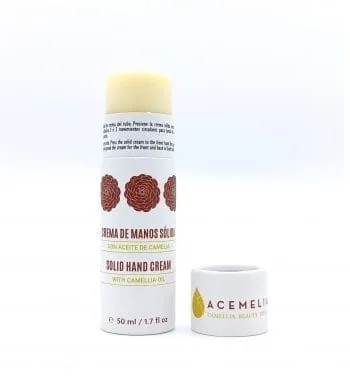 crema de manos solida de aceite de camelia sin plasticos