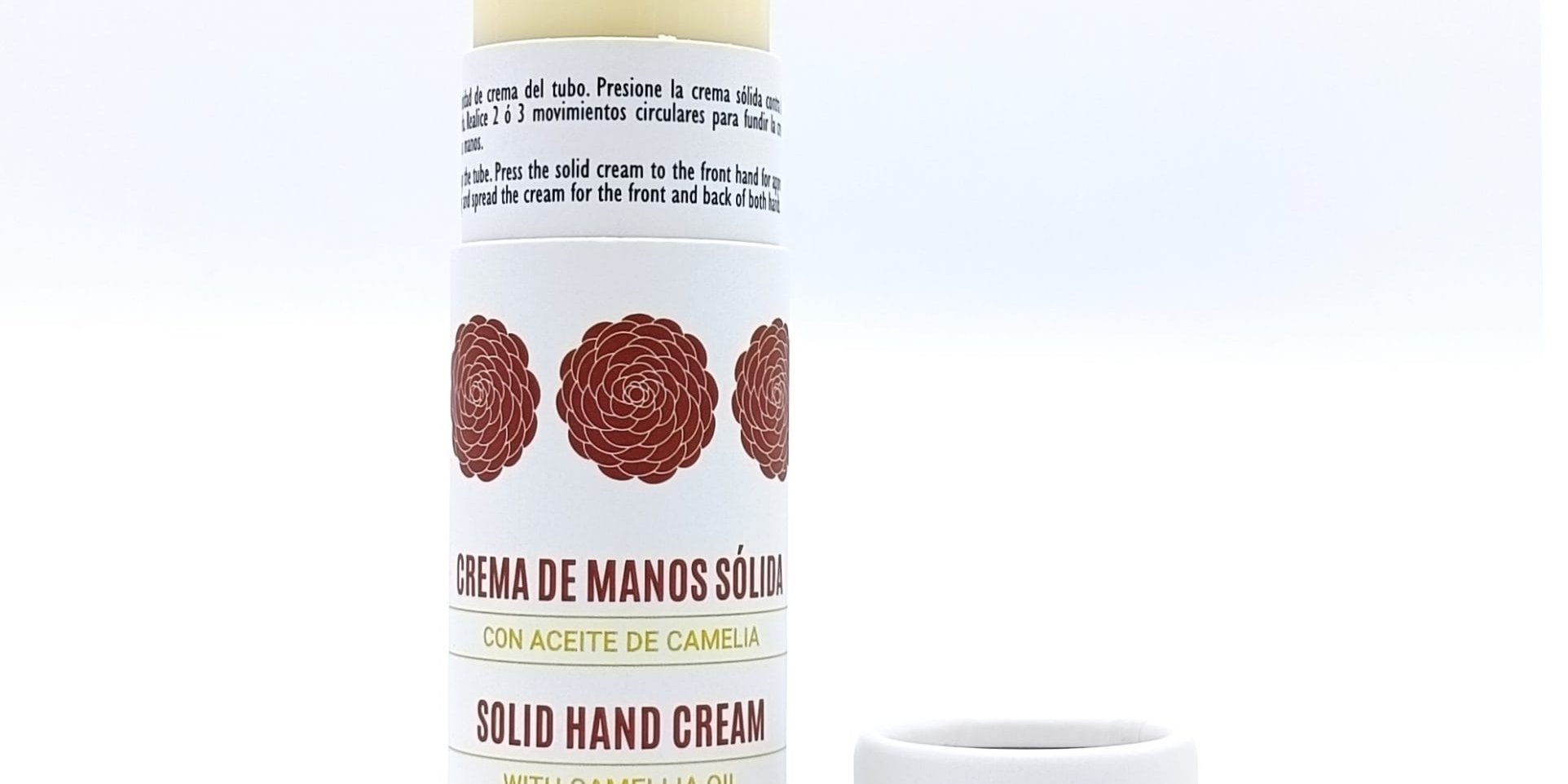 crema de manos solida de aceite de camelia sin plasticos